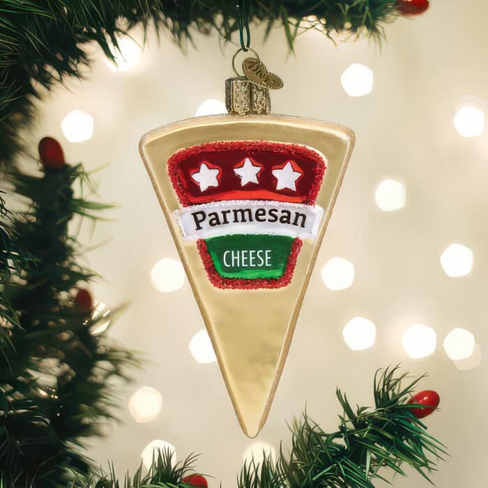 Parmesan Cheese Wedge Ornament by Old World Christmas