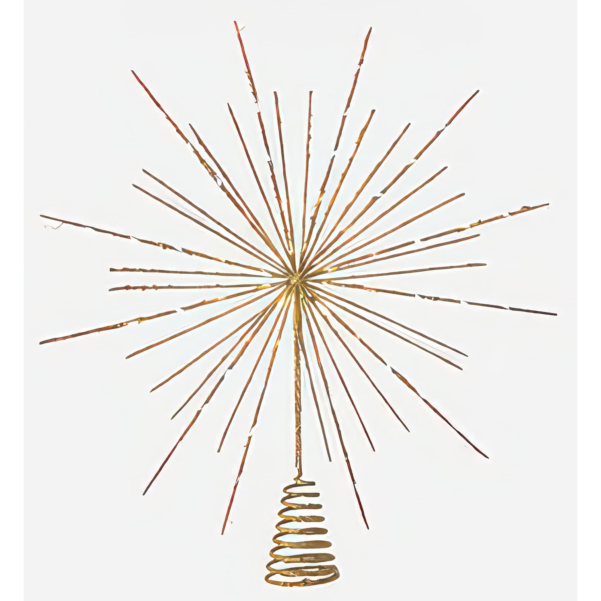 Retro Starburst Lit Tree Topper