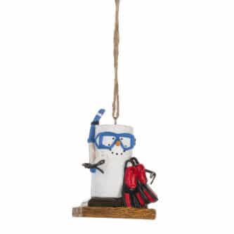 Smores Snorkeling Ornament s
