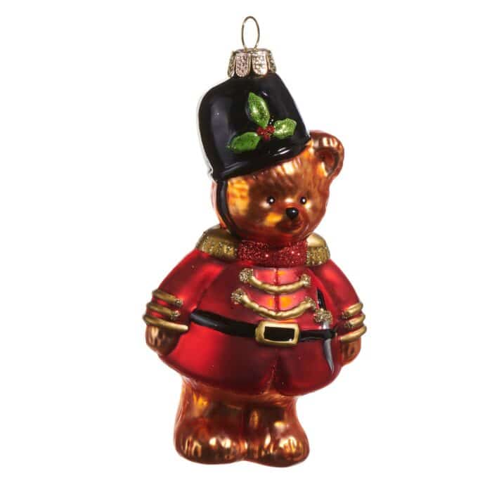 Teddy Bear Nutcracker Ornament