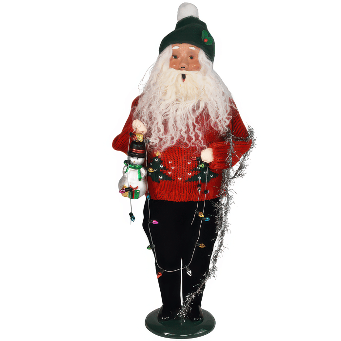 Decorating Mr Mrs Claus Byers Choice Ltd Santa