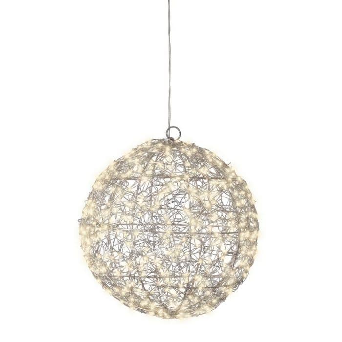 Micro LED Sphere Hanging Light Daytime