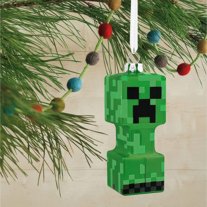 Minecraft Creeper Ornament Glam Shot