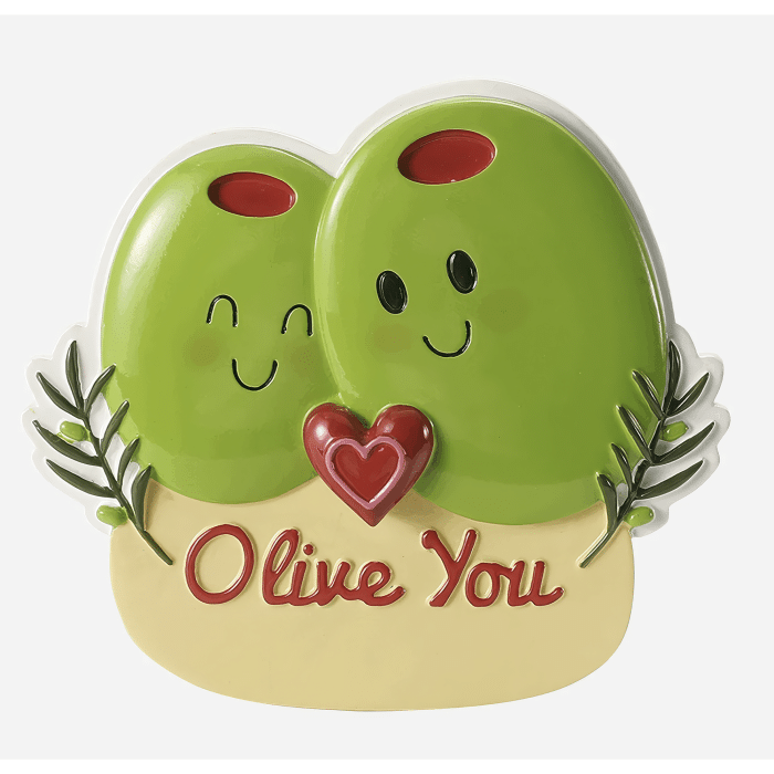 Olive You Ornament Personalize