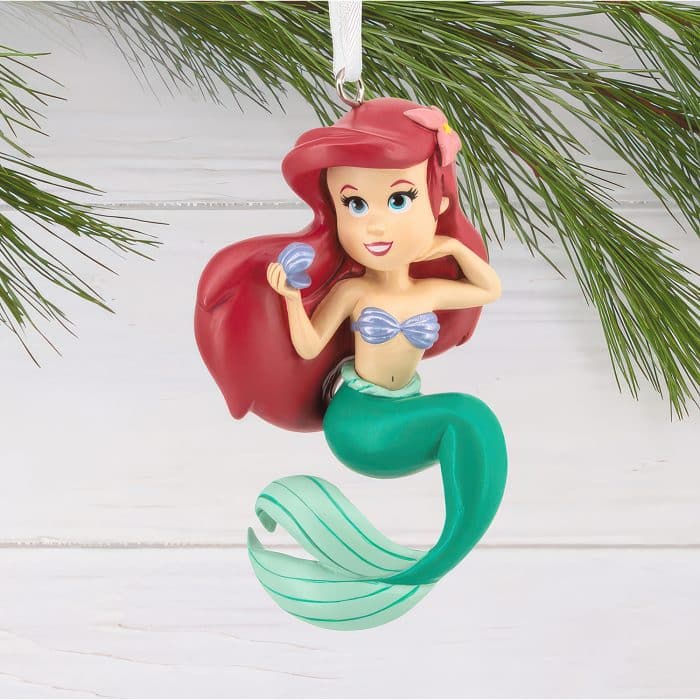Princess Ariel Disney Ornament Glam Shot