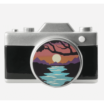 Scenic Mountain Camera Ornament Personalize