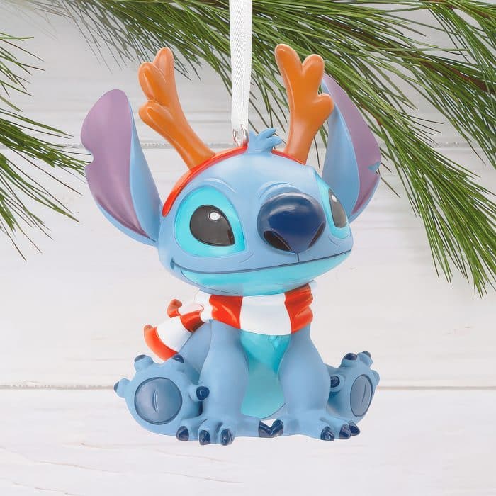 Stitch Reindeer Disney Ornament Glam Shot