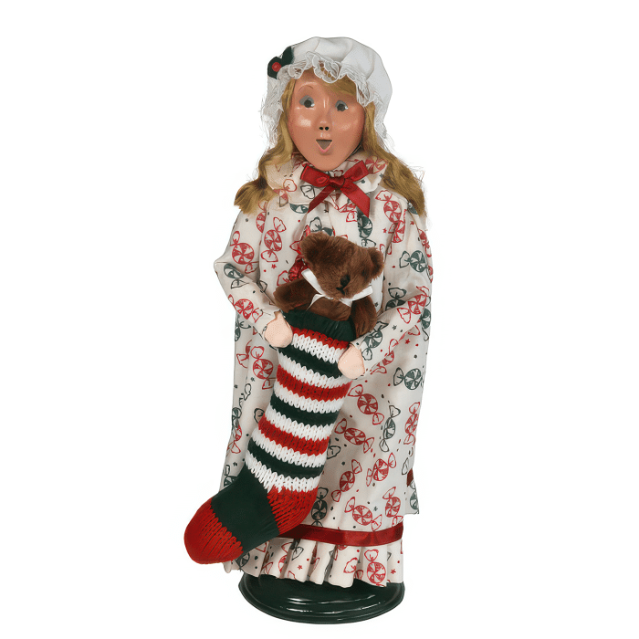 Stocking Family Byers Choice Ltd Girl