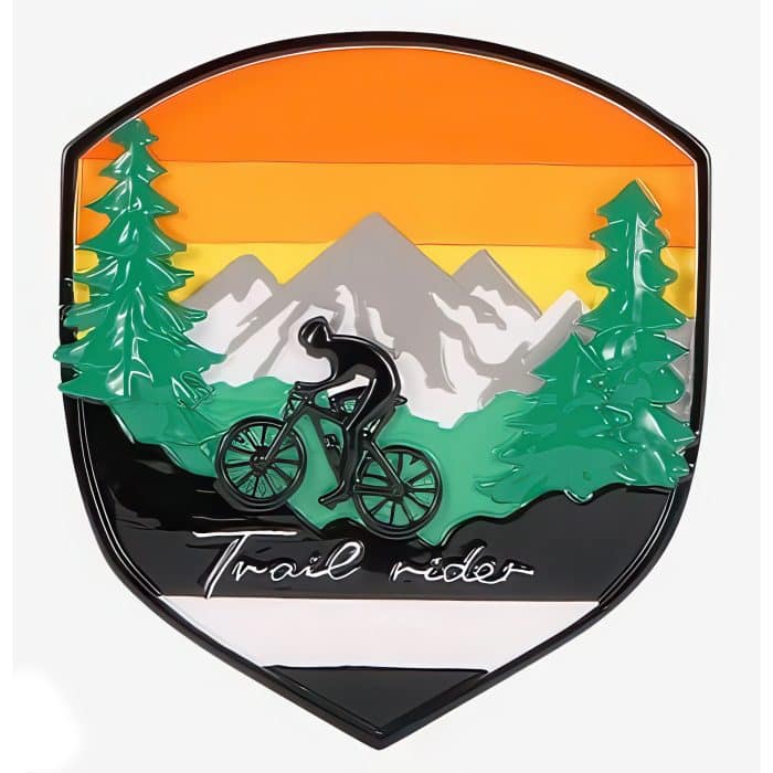 Trail Rider Adventure Badge Personalize