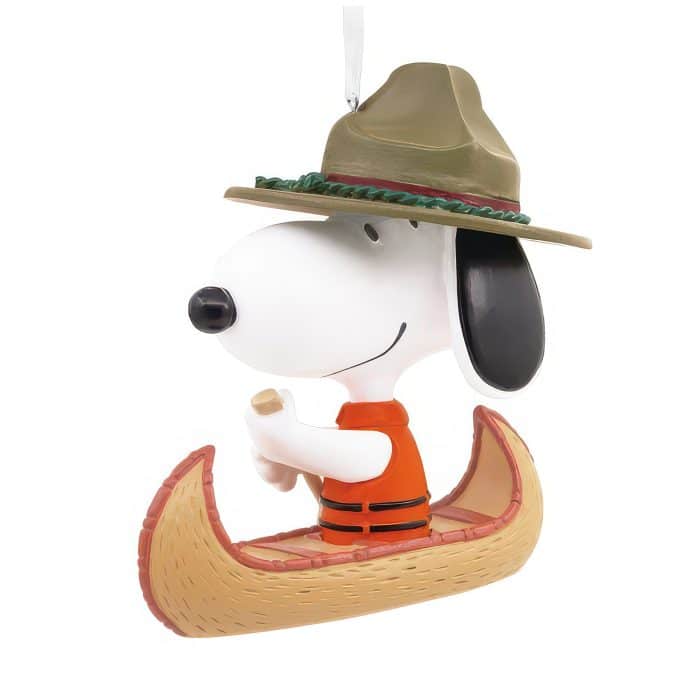 Peanuts® Snoopy in Canoe Ornament