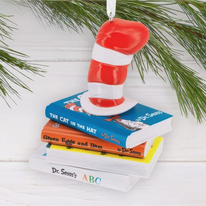 Stack of Dr. Seuss™ Books Ornament Glam Shot