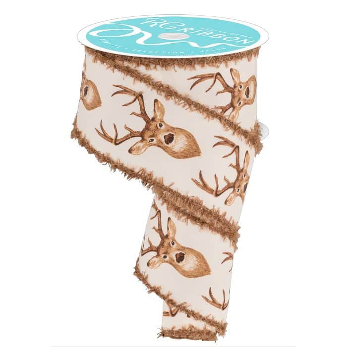 Deer Head Drift Ribbon 25