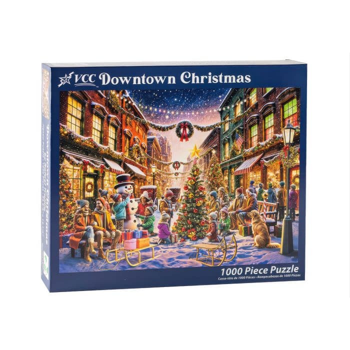 Downtown Christmas Puzzle 1000 Pieces Box