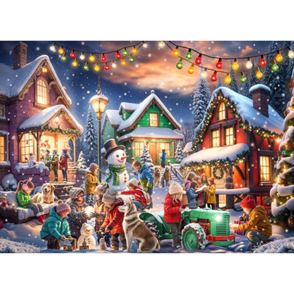 Yuletide Village Puzzle 1000 Pieces