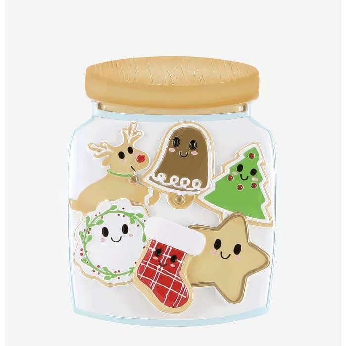 Cookie Jar Family Ornaments Personalized Six