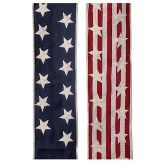 Americana Star Ribbon 4"