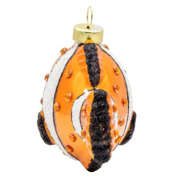 Clownfish Ocean Ornament Back