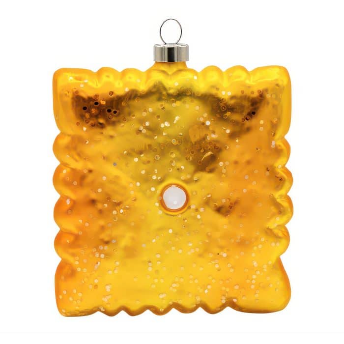 Gigantic Cheez it Ornament