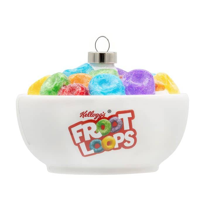 Kelloggs® Froot Loops™ Cereal Bowl Ornament