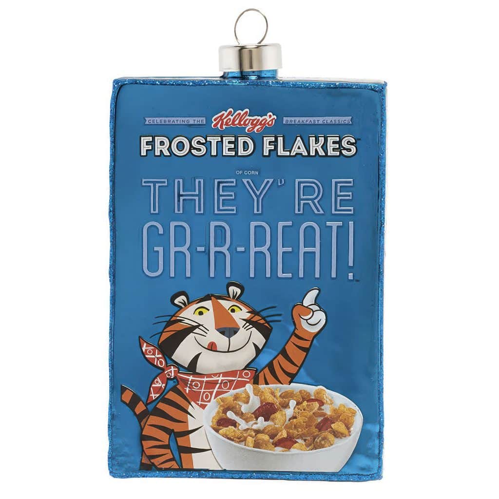 Kelloggs Frosted Flakes™ Vintage Cereal Box Ornament