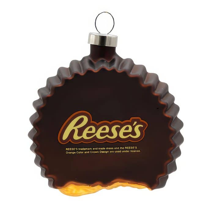 Reese's Peanut Butter Cup Of Cheer Ornament Back
