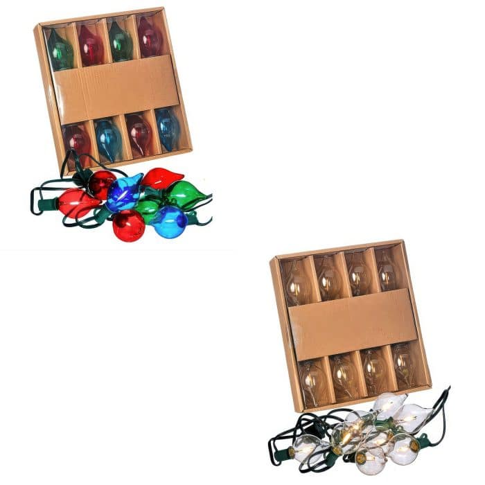 Retro Look Bulb Led Light Set Two Styles