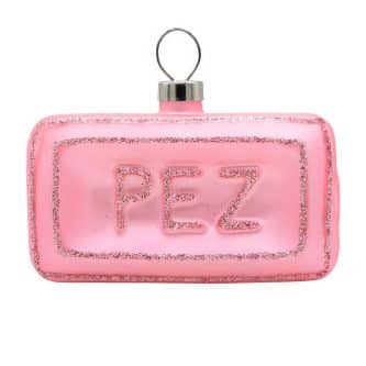 Strawberry Pez Candy Piece Ornament