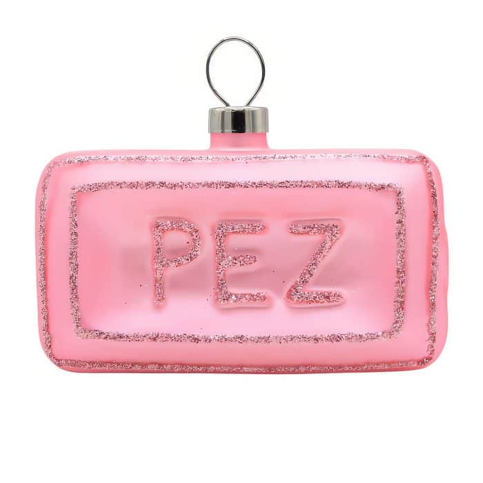 Strawberry Pez Candy Piece Ornament