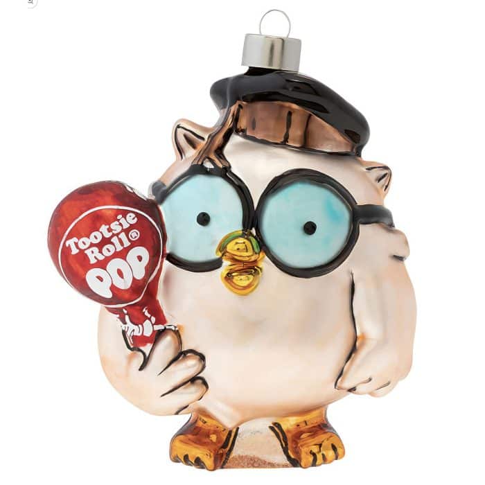 Tootsie Pop Mr Owl Ornament
