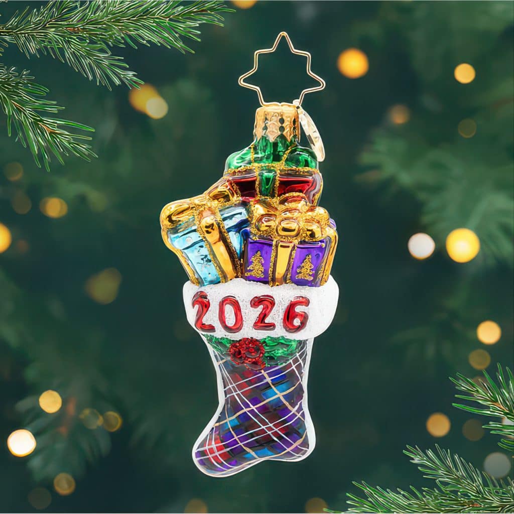 2026 Stacked Holiday Joy Gem by Radko