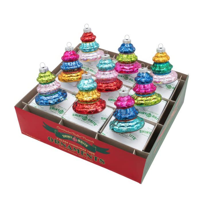 Christmas Confetti Shapes Radko Shiny Brite