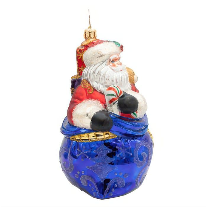 Kris Kringle's Bundle By Radko Side