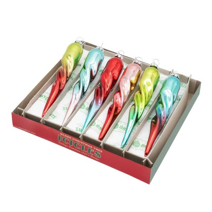 Festive Fete Icicles Radko Shiny Brite