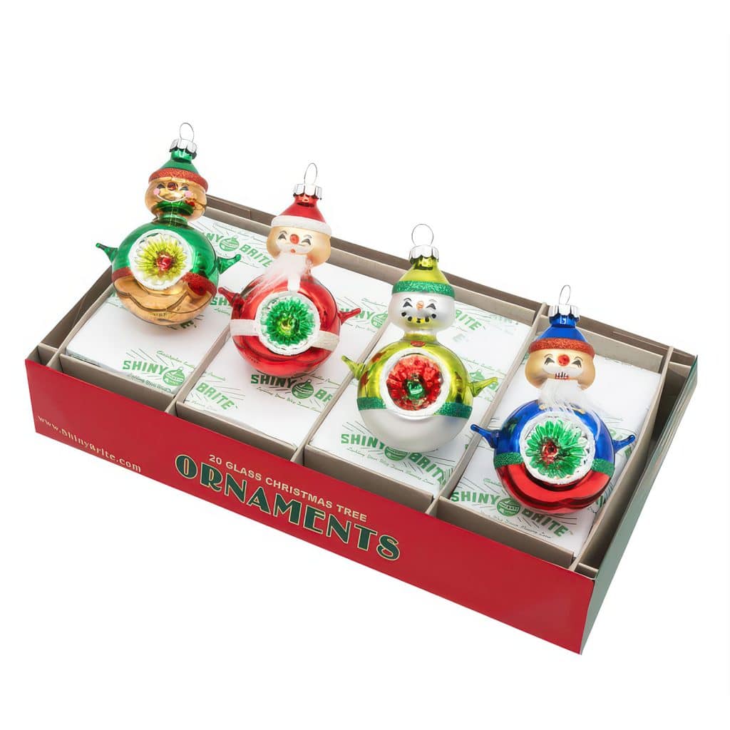 Holiday Splendor Reflector Figures Radko Shiny Brite