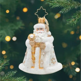 Gilded Kris Kringle Gem By Radko