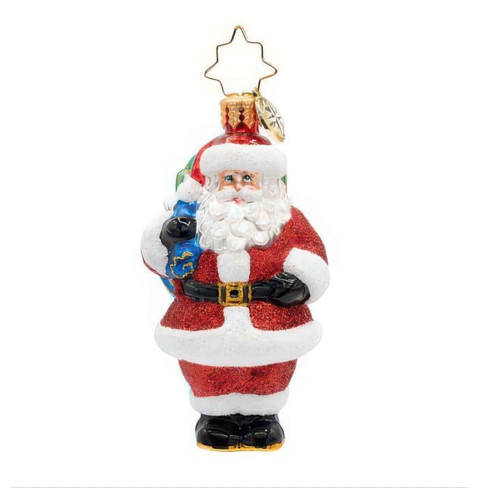 Jolly Old Kris Kringle Gem By Radko Front