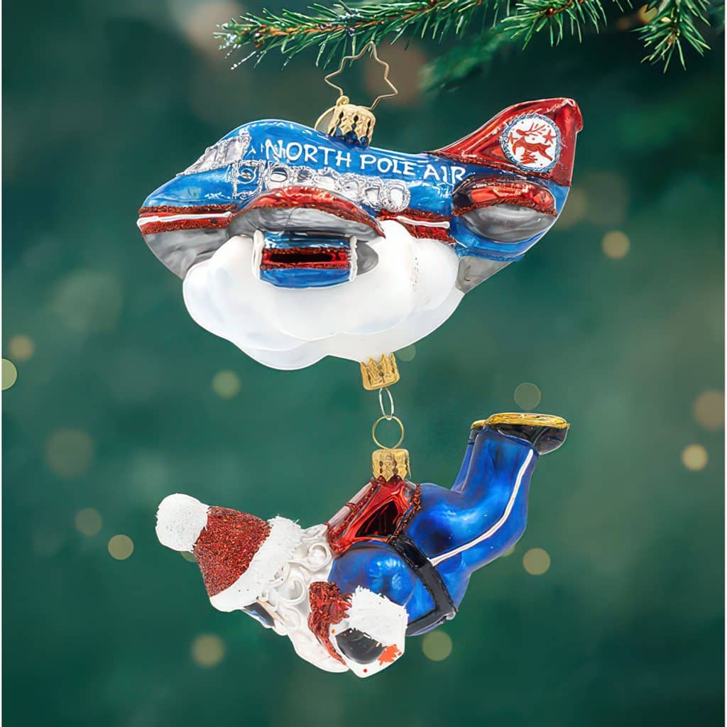 Jolly Jumper Santa by Radko