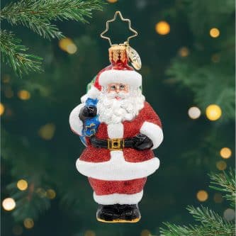 Jolly Old Kris Kringle Gem By Radko