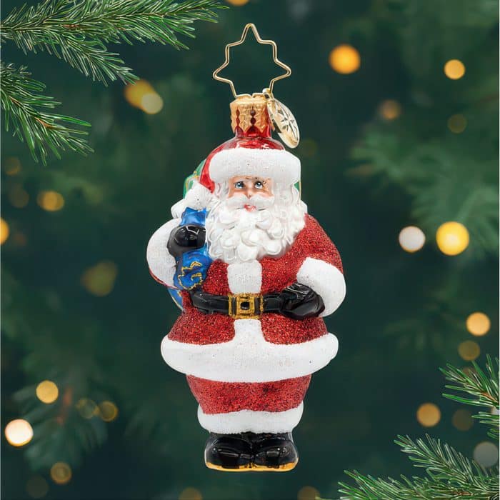 Jolly Old Kris Kringle Gem By Radko