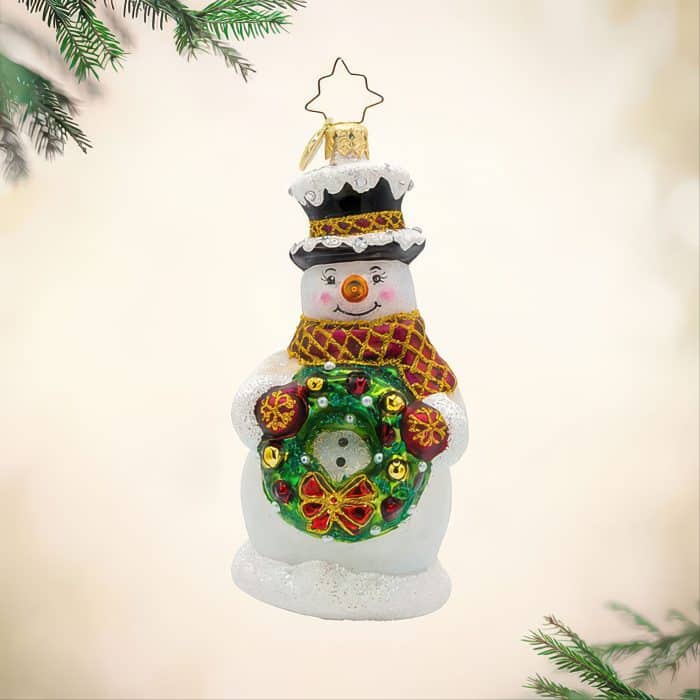 Merry Mittens Snowman by Radko