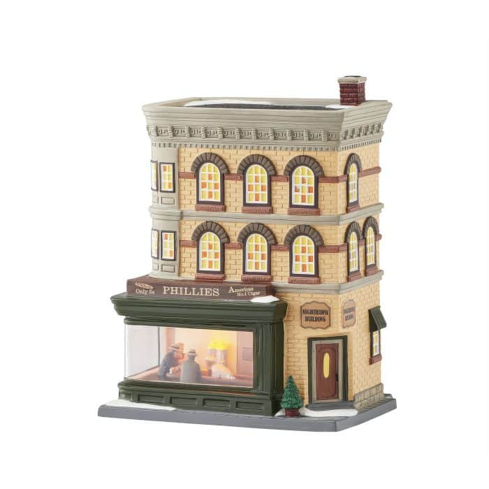 Nighthawks Christmas In the City D56 Pre-Owned Rare