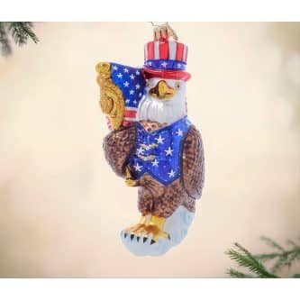 Patriotic Eagle Pal By Radko
