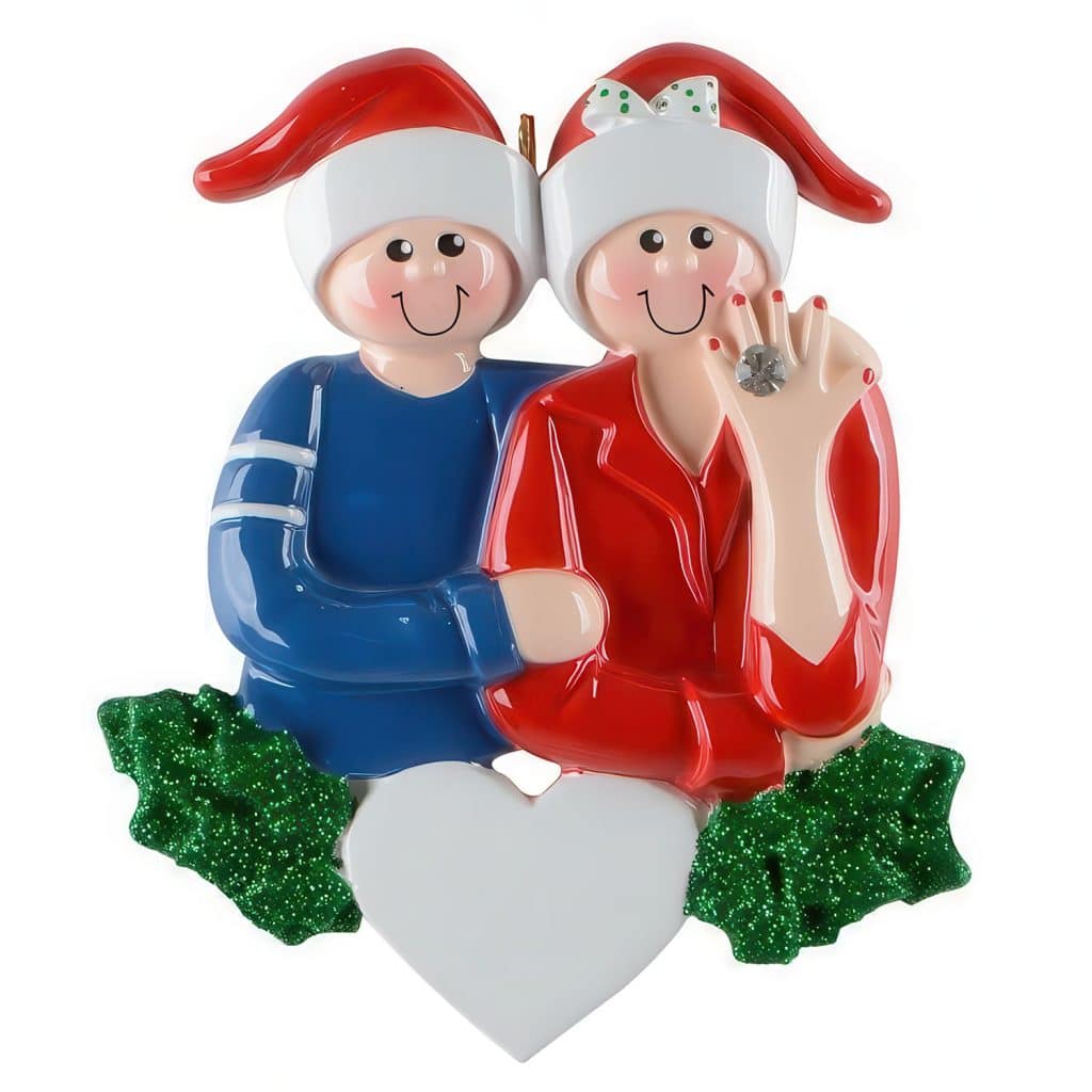 Put a Ring on It Ornament Personalize