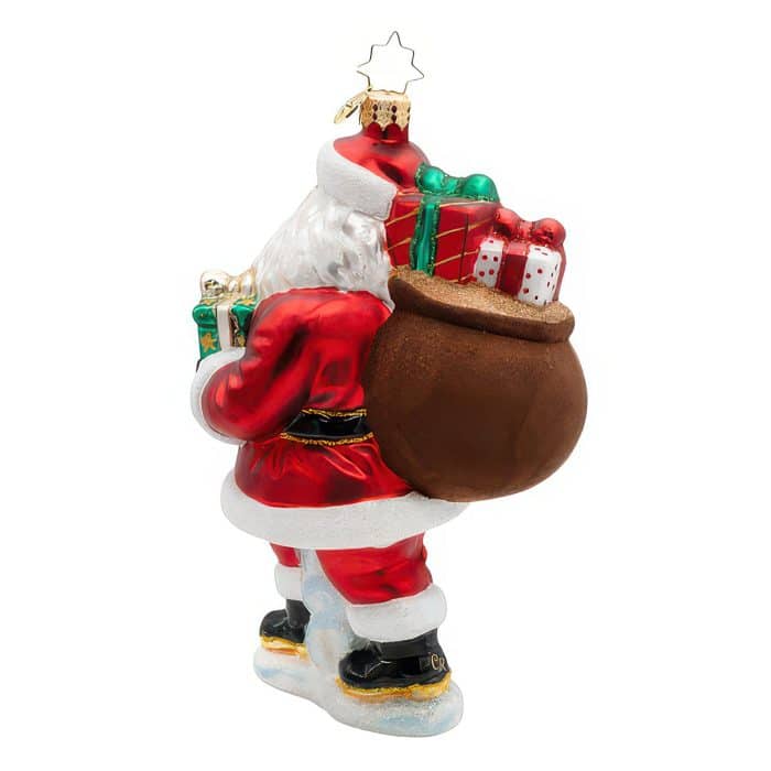 Merry Saint Nick By Radko Back