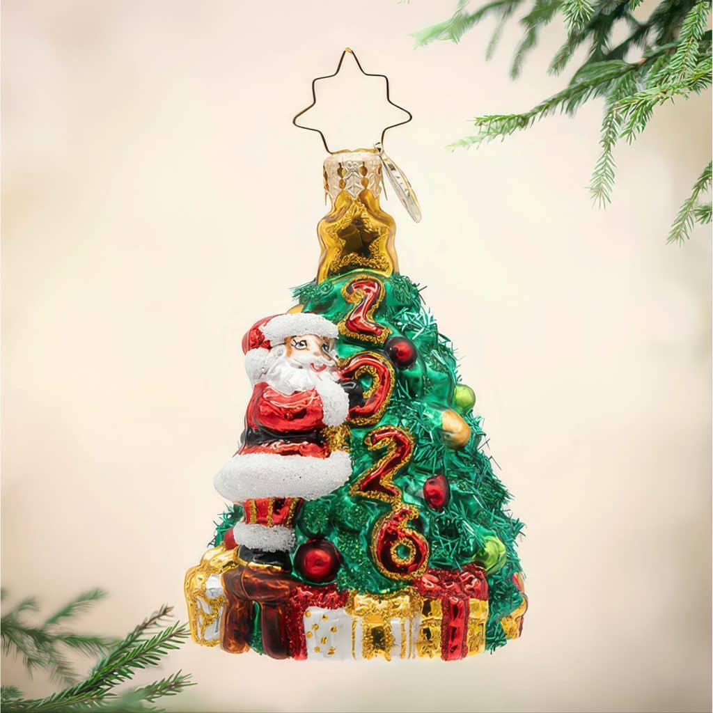Santas 2026 Tree Trim Gem by Radko