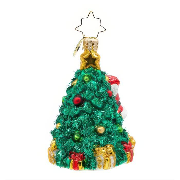 Santas 2026 Tree Trim Gem by Radko Back