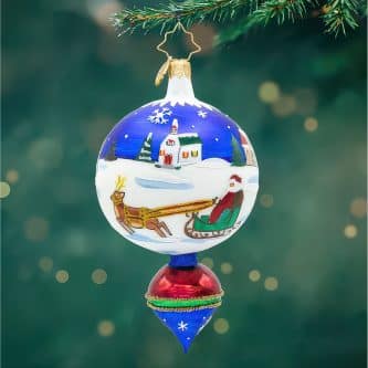 Sleigh Ride Drop By Radko