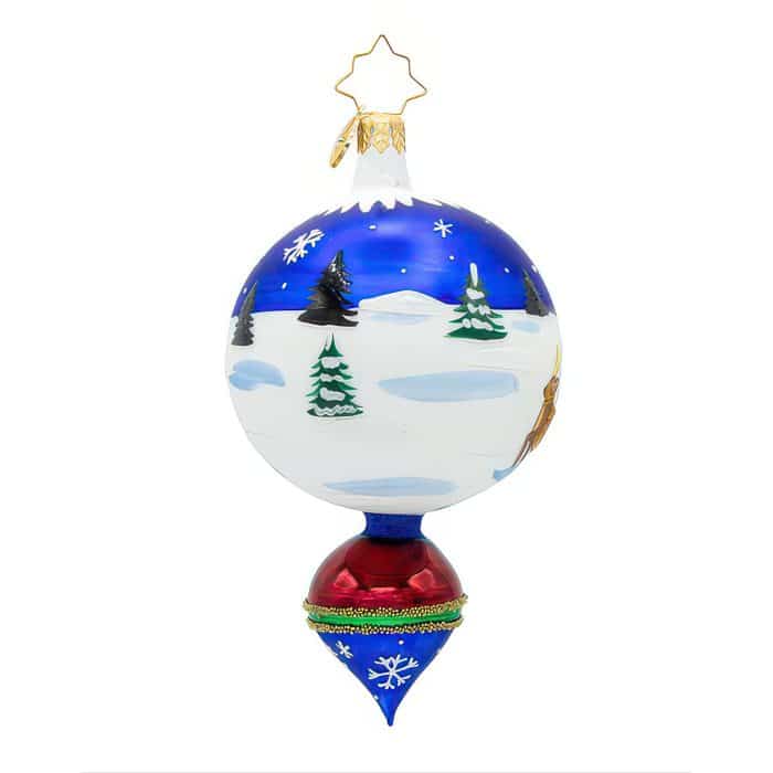 Sleigh Ride Drop By Radko Back