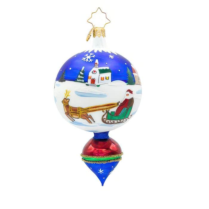 Sleigh Ride Drop By Radko Front