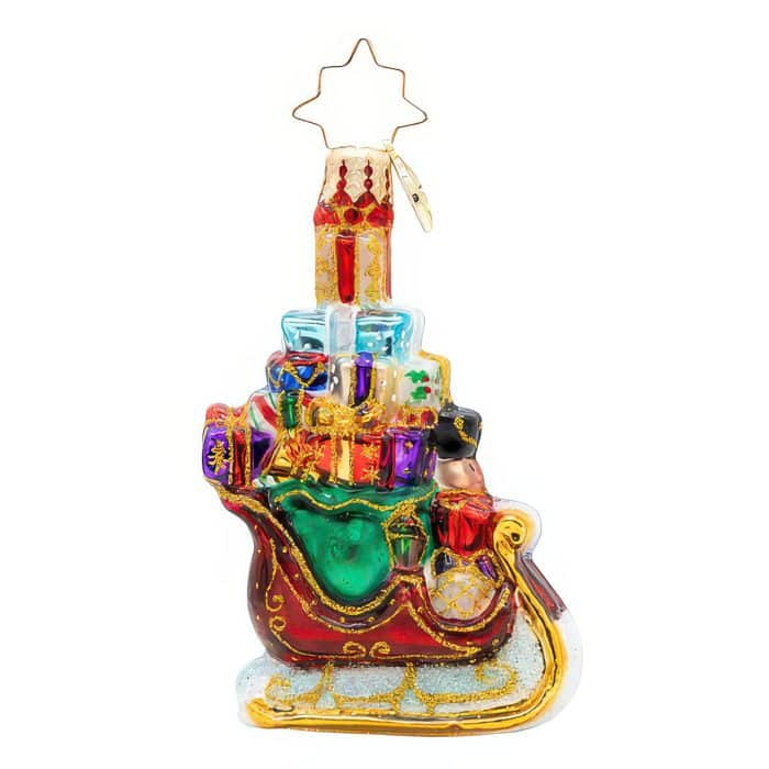 Sleighful of Surprises Gem by Radko Front